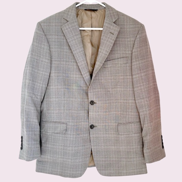 Brooks Brothers regent fit plaid blazer